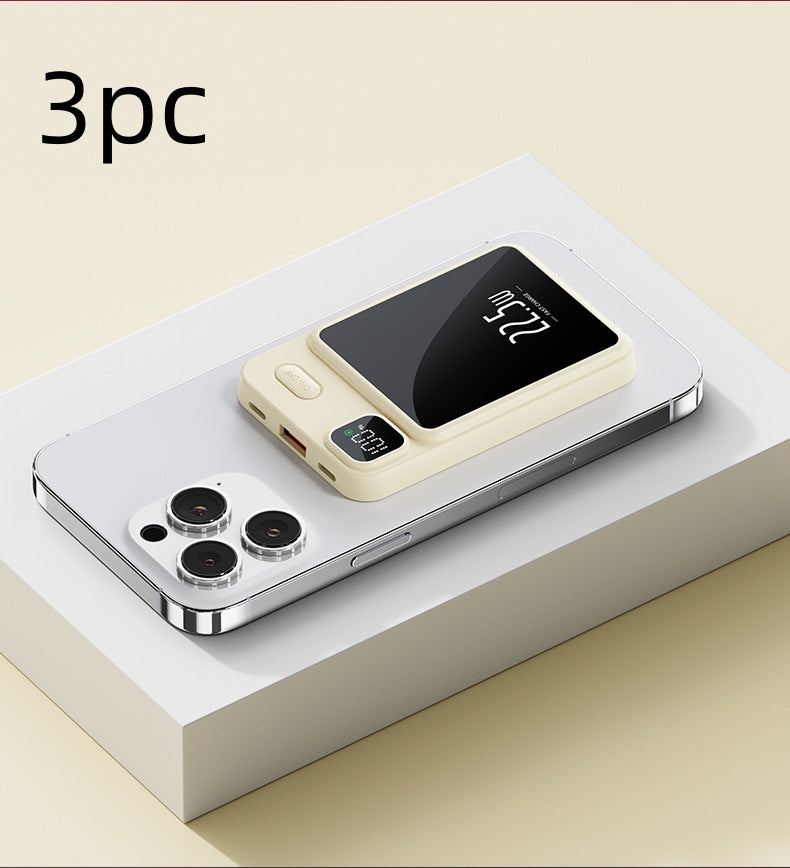 Lightweight Magnetic Wireless 22W Fast Charge Power Bank Charging Mobile Power Supply