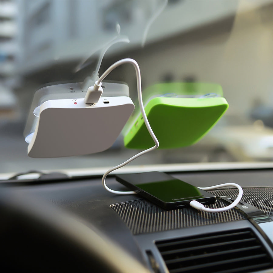 Window type solar mobile power charging treasure