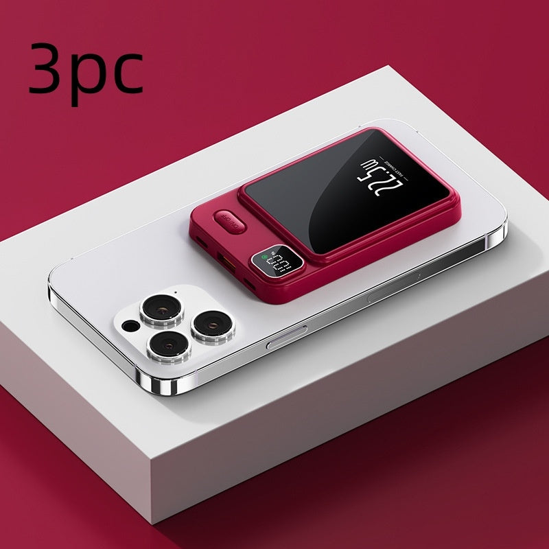 Lightweight Magnetic Wireless 22W Fast Charge Power Bank Charging Mobile Power Supply