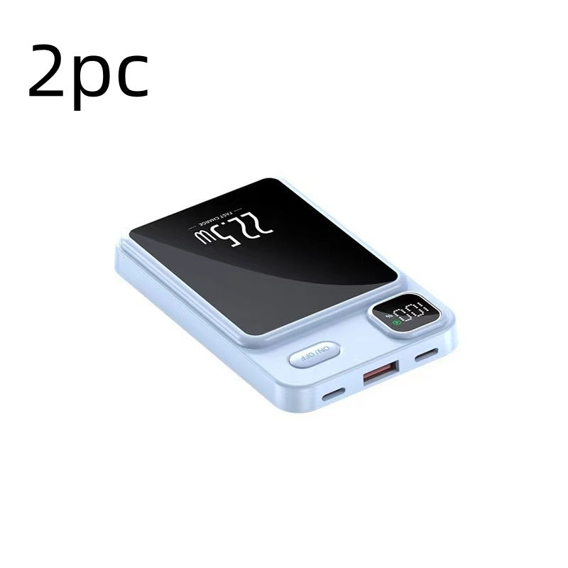 Lightweight Magnetic Wireless 22W Fast Charge Power Bank Charging Mobile Power Supply
