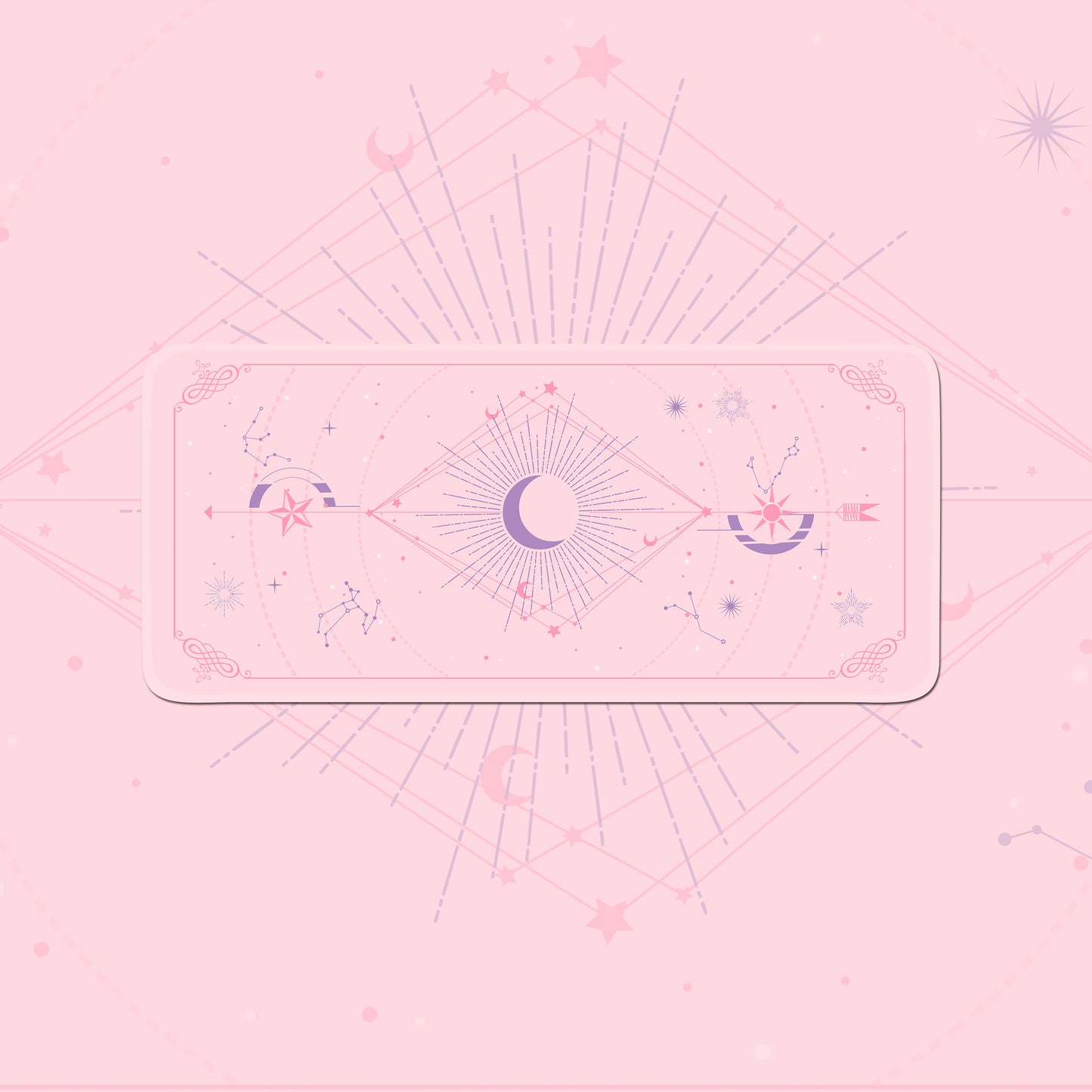 Large Kawaii Girl Gaming Mouse Pad Cute XXL Desk Mat Water Proof Nonslip Laptop Desk Accessories